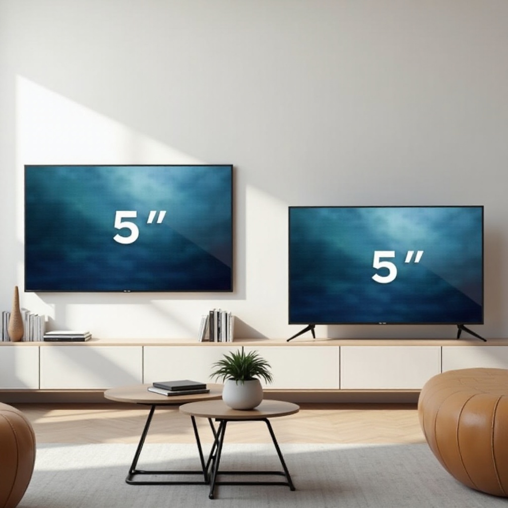 32 vs 43 inch tv