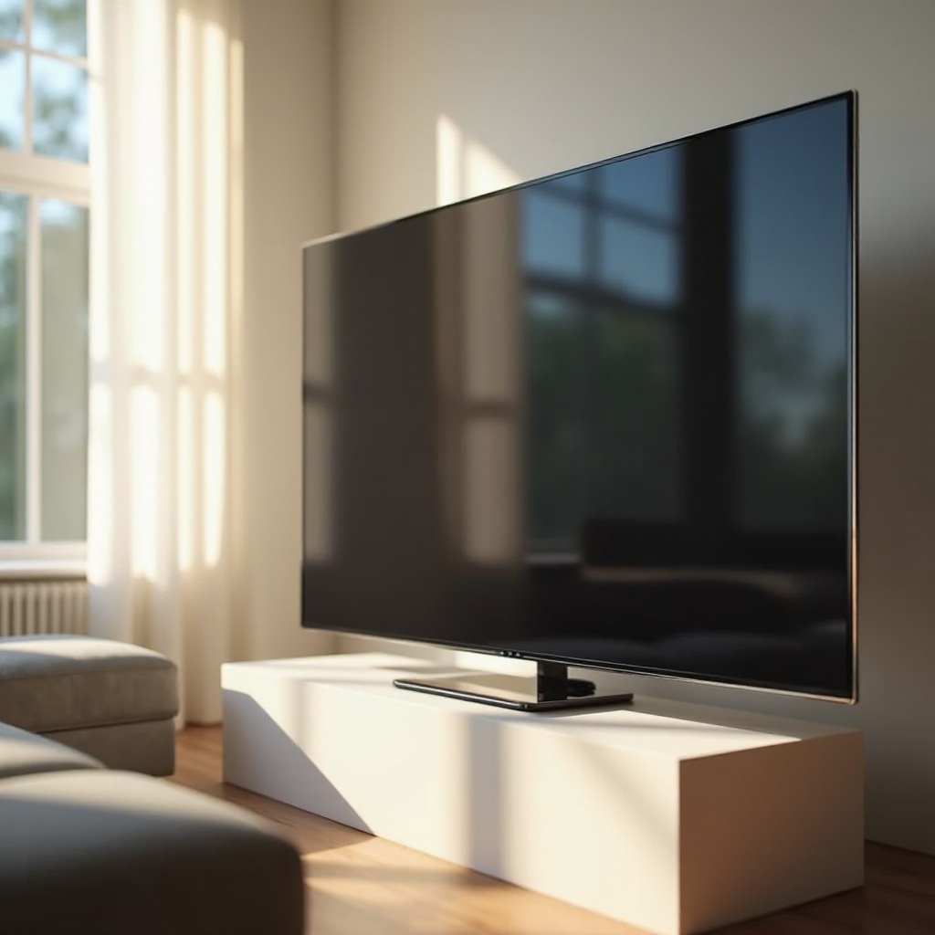 smart tv with swivel base