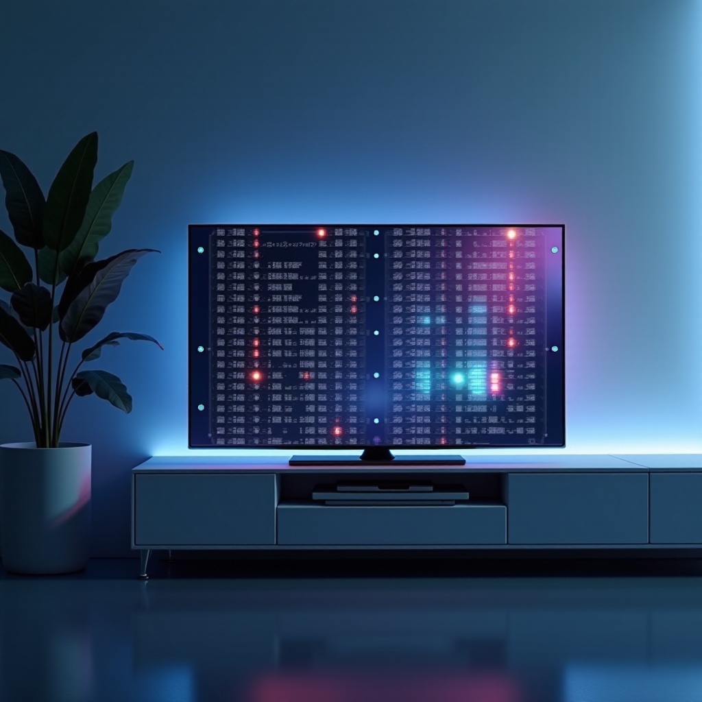 how to fix screen on samsung tv